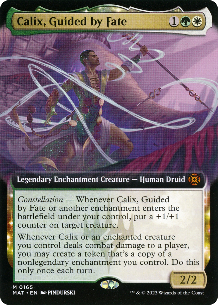 Calix, Guided by Fate (Extended Art) [March of the Machine: The Aftermath] | Local Legends