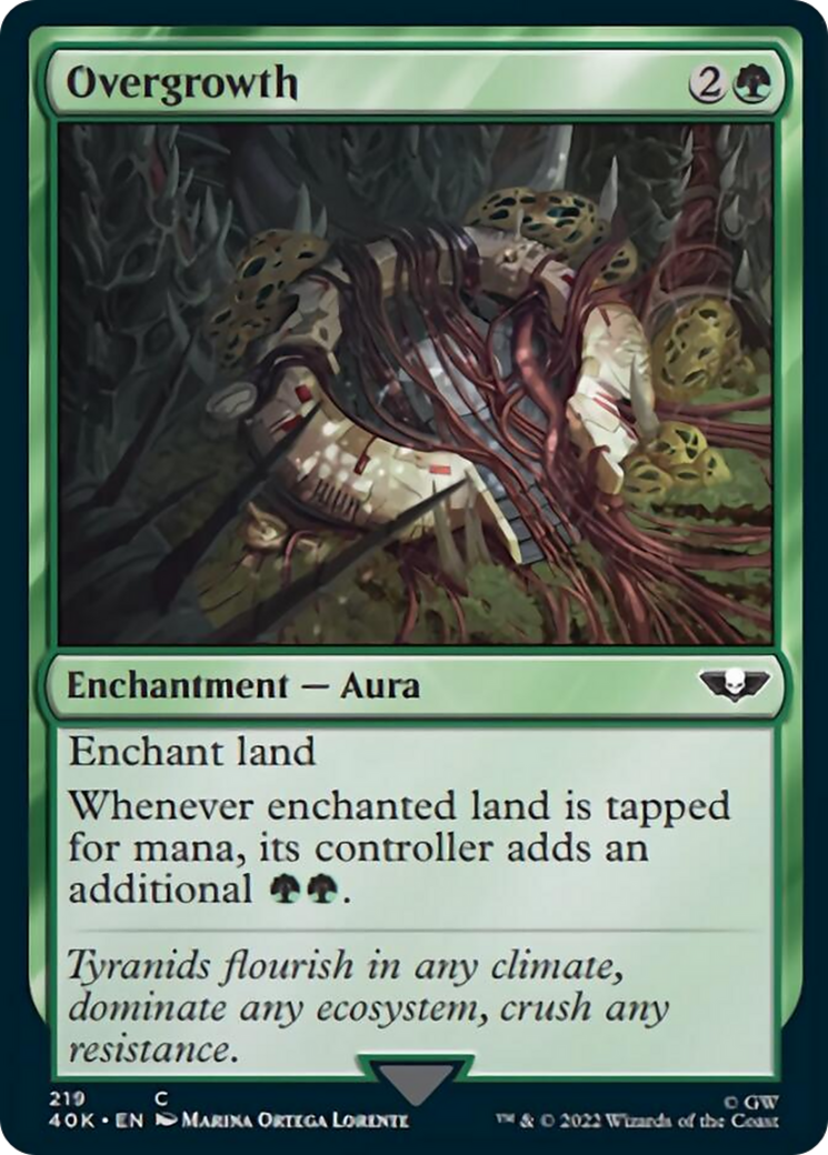 Overgrowth (Surge Foil) [Universes Beyond: Warhammer 40,000] | Local Legends