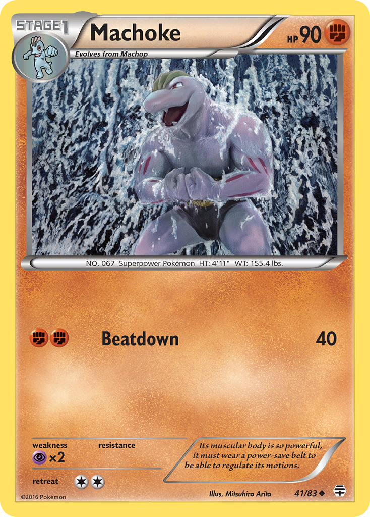 Machoke (41/83) [XY: Generations] | Golgari Games