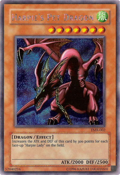 Harpie's Pet Dragon (Forbidden Memories) [FMR-002] Prismatic Secret Rare | Golgari Games