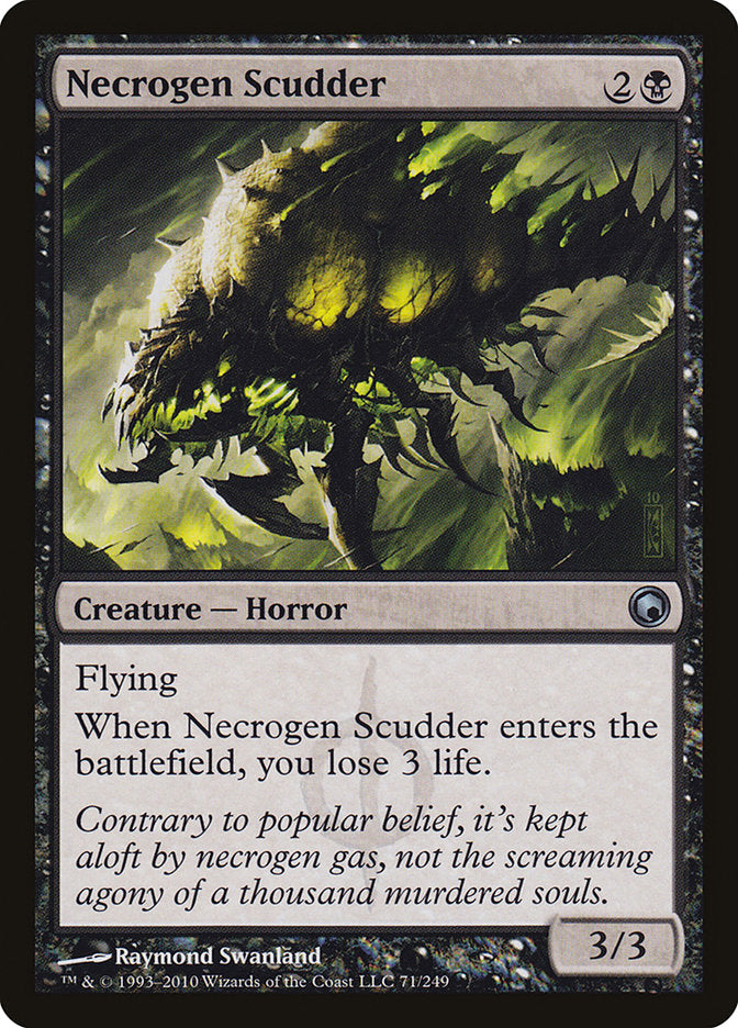 Necrogen Scudder [Scars of Mirrodin] | Golgari Games