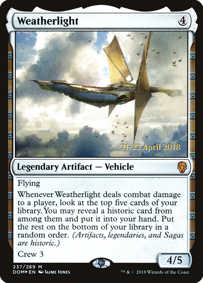 Weatherlight [Dominaria Prerelease Promos] | Golgari Games