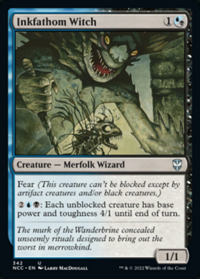 Inkfathom Witch [Streets of New Capenna Commander] | Local Legends