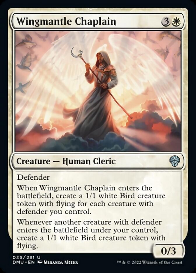 Wingmantle Chaplain [Dominaria United] | Golgari Games