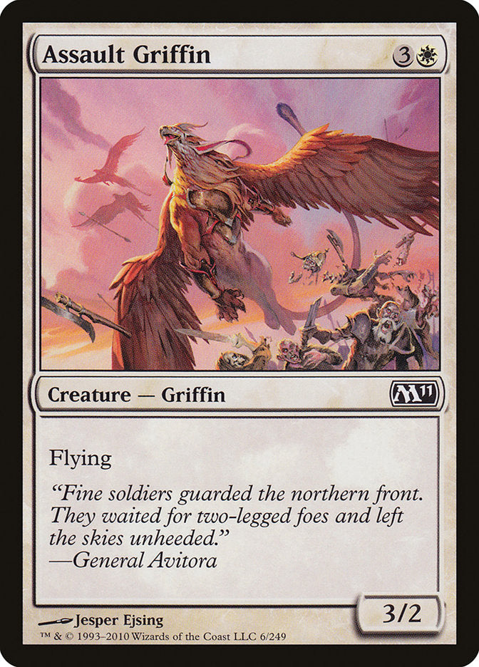 Assault Griffin [Magic 2011] | Golgari Games