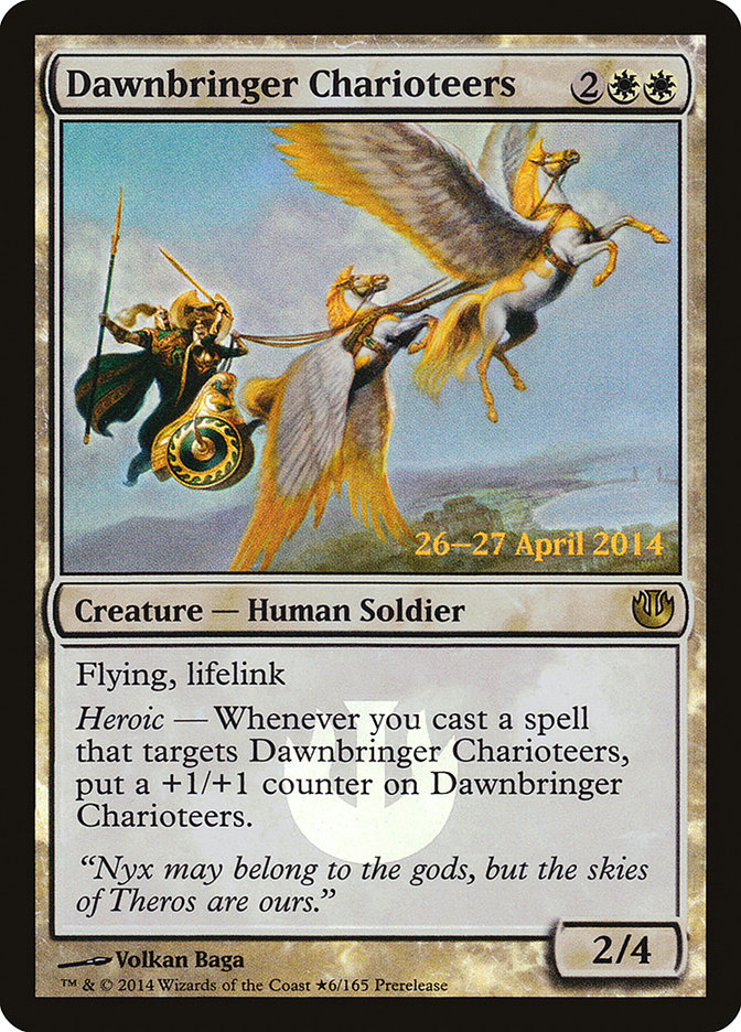 Dawnbringer Charioteers [Journey into Nyx Prerelease Promos] | Golgari Games