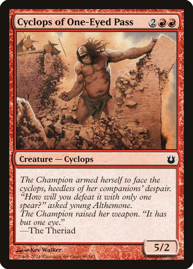 Cyclops of One-Eyed Pass [Born of the Gods] | Local Legends