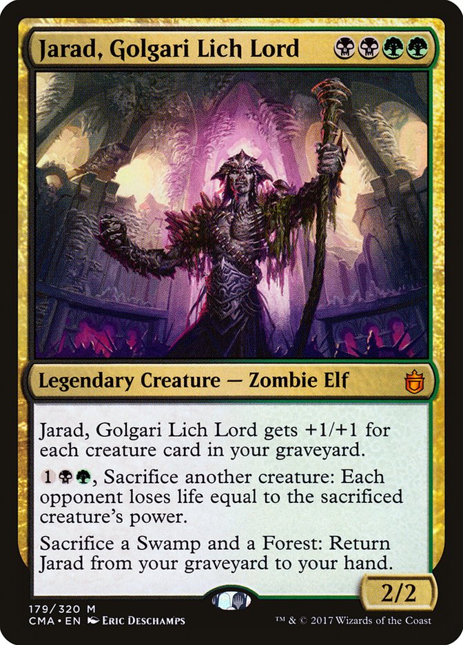 Jarad, Golgari Lich Lord [Commander Anthology] | Local Legends