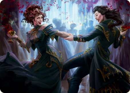 Falkenrath Celebrants 1 Art Card [Innistrad: Crimson Vow Art Series] | Golgari Games