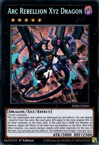 Arc Rebellion Xyz Dragon [PHRA-EN041] Secret Rare | Golgari Games