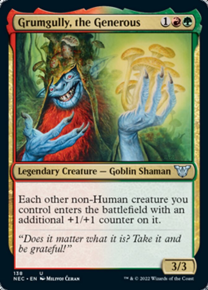 Grumgully, the Generous [Kamigawa: Neon Dynasty Commander] | Local Legends
