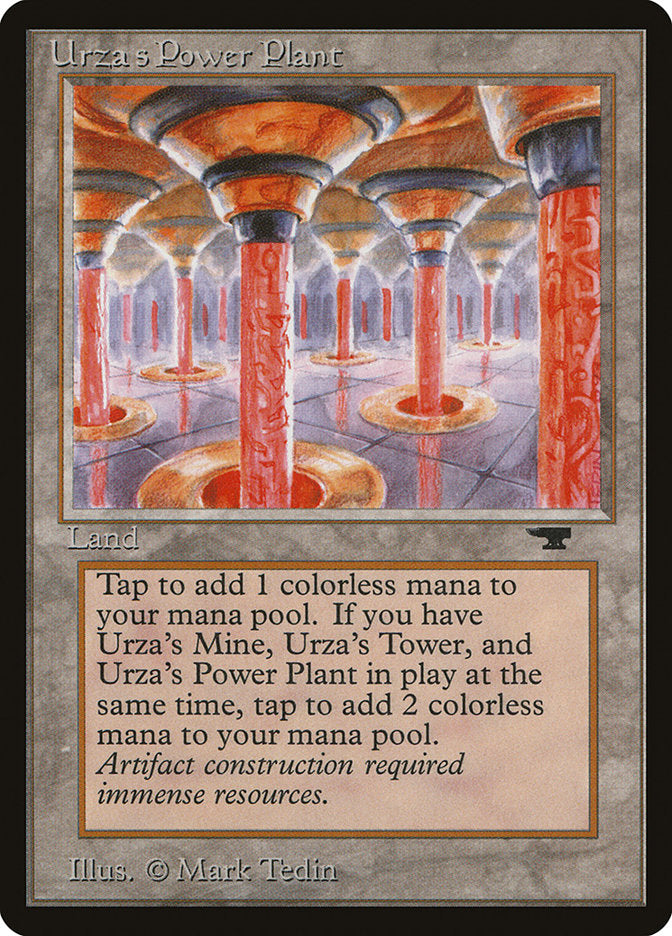 Urza's Power Plant (Red Columns) [Antiquities] | Golgari Games