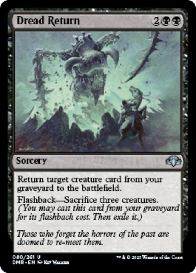 Dread Return [Dominaria Remastered] | Local Legends
