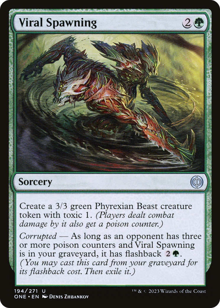 Viral Spawning [Phyrexia: All Will Be One] | Golgari Games