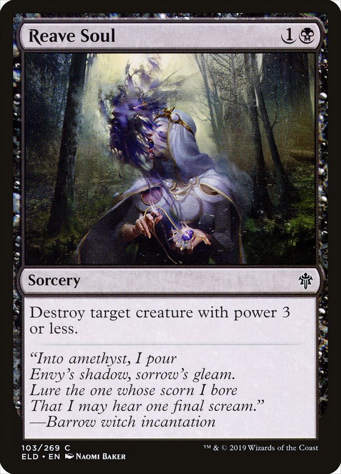 Reave Soul [Throne of Eldraine] | Local Legends