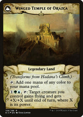 Hadana's Climb // Winged Temple of Orazca [Rivals of Ixalan Prerelease Promos] | Golgari Games