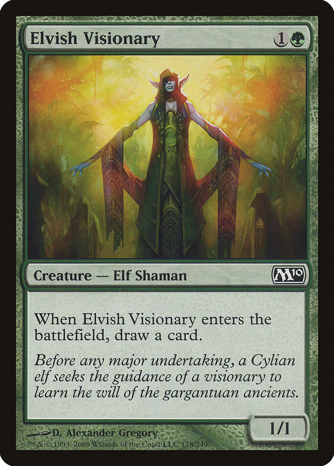 Elvish Visionary [Magic 2010] | Golgari Games