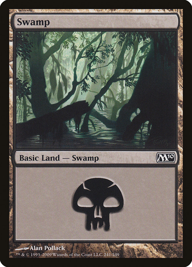 Swamp (241) [Magic 2010] | Golgari Games