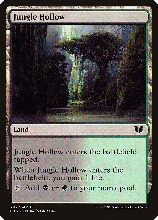Jungle Hollow [Commander 2015] | Local Legends