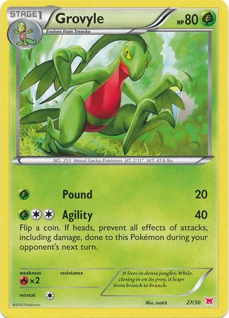 Grovyle (27/30) [XY: Trainer Kit 2 - Latias] | Golgari Games