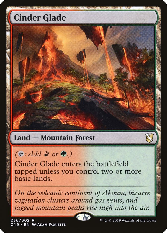 Cinder Glade [Commander 2019] | Local Legends