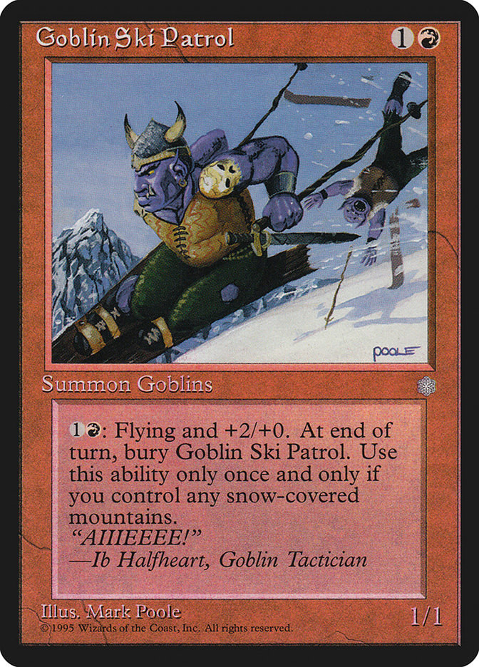 Goblin Ski Patrol [Ice Age] | Local Legends