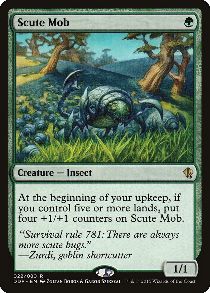 Scute Mob [Duel Decks: Zendikar vs. Eldrazi] | Local Legends