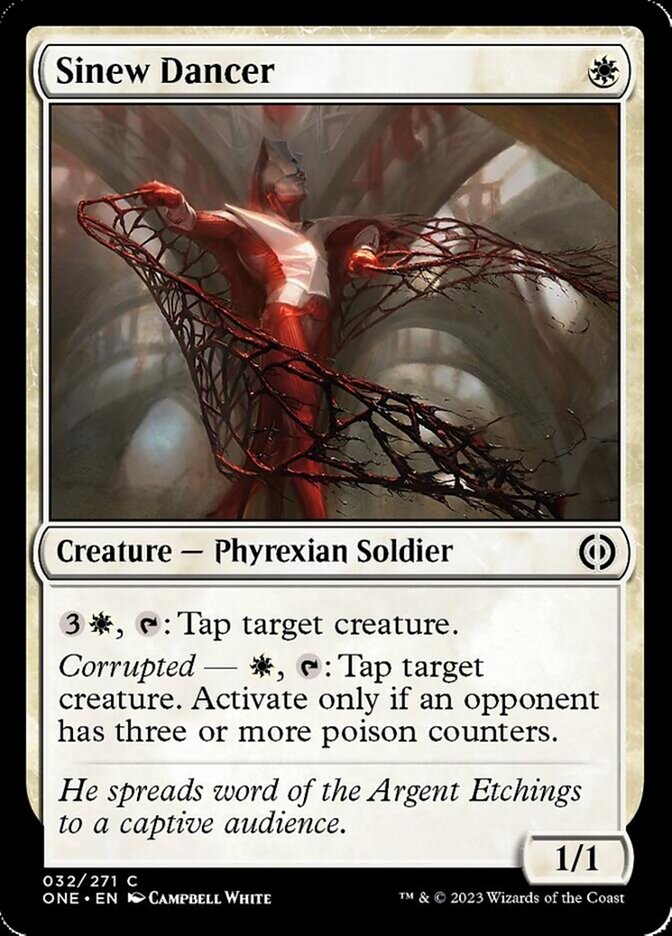 Sinew Dancer [Phyrexia: All Will Be One] | Golgari Games