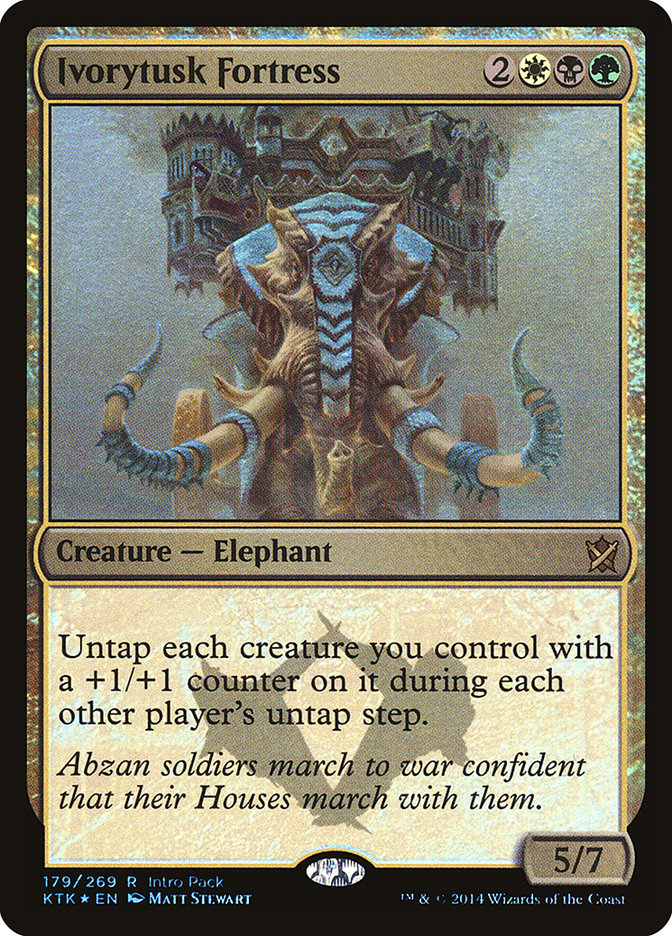 Ivorytusk Fortress (Intro Pack) [Khans of Tarkir Promos] | Local Legends