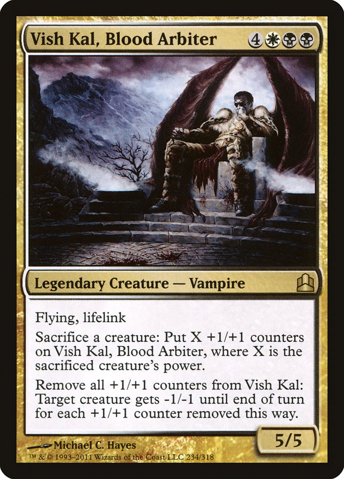 Vish Kal, Blood Arbiter [Commander 2011] | Local Legends