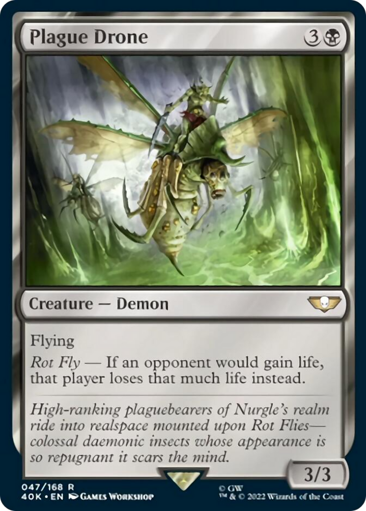 Plague Drone (Surge Foil) [Universes Beyond: Warhammer 40,000] | Local Legends