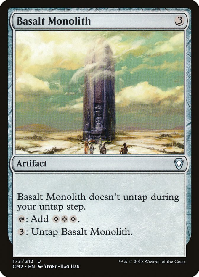 Basalt Monolith [Commander Anthology Volume II] | Golgari Games