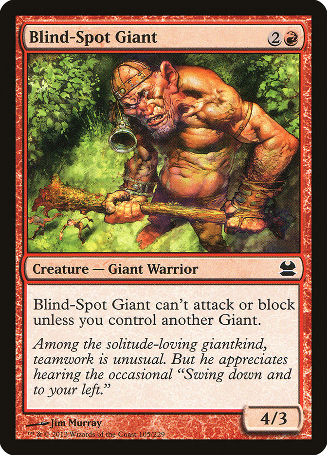 Blind-Spot Giant [Modern Masters] | Golgari Games