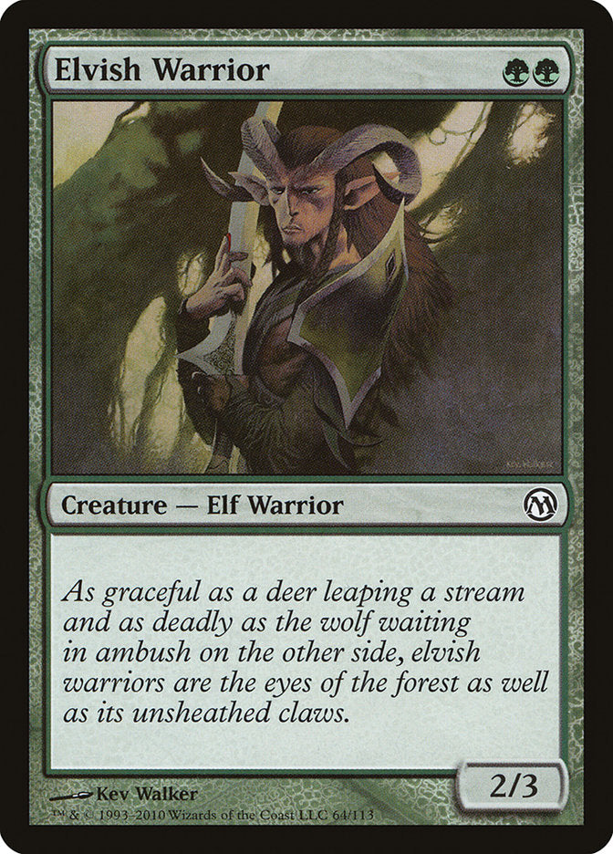 Elvish Warrior [Duels of the Planeswalkers] | Golgari Games