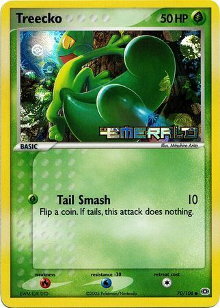 Treecko (70/106) (Stamped) [EX: Emerald] | Golgari Games