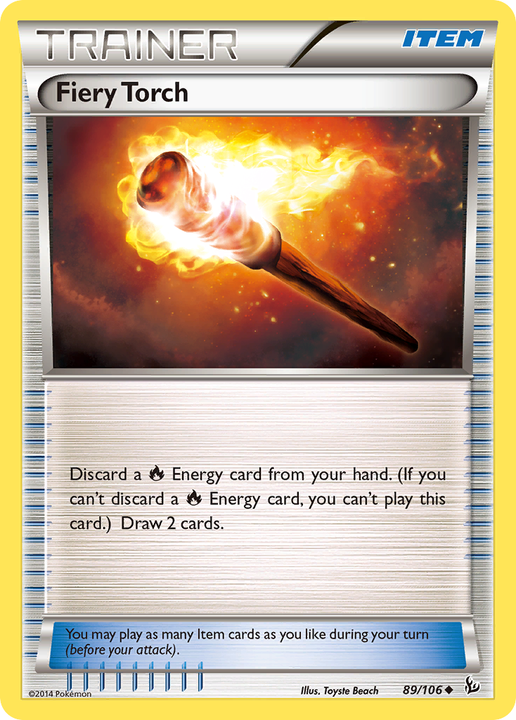 Fiery Torch (89/106) [XY: Flashfire] | Golgari Games