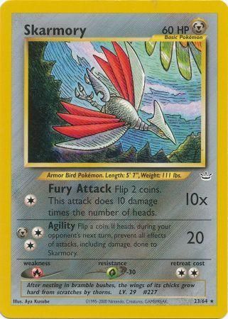 Skarmory (23/64) [Neo Revelation Unlimited] | Golgari Games