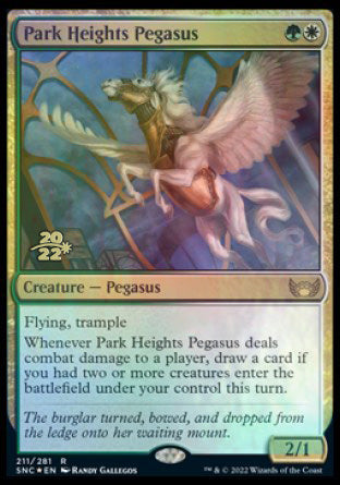 Park Heights Pegasus [Streets of New Capenna Prerelease Promos] | Local Legends