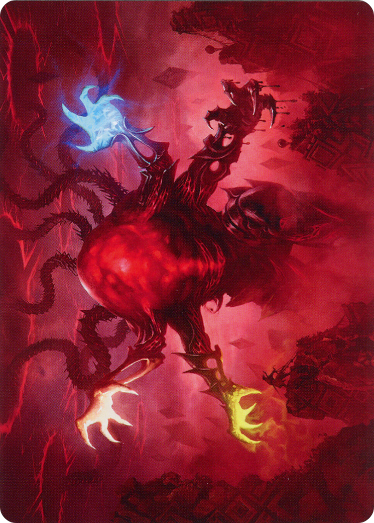 Omnath, Locus of All Art Card (51) [March of the Machine Art Series] | Local Legends