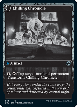 Mysterious Tome // Chilling Chronicle [Innistrad: Double Feature] | Local Legends