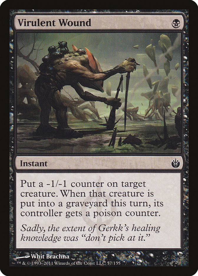 Virulent Wound [Mirrodin Besieged] | Local Legends
