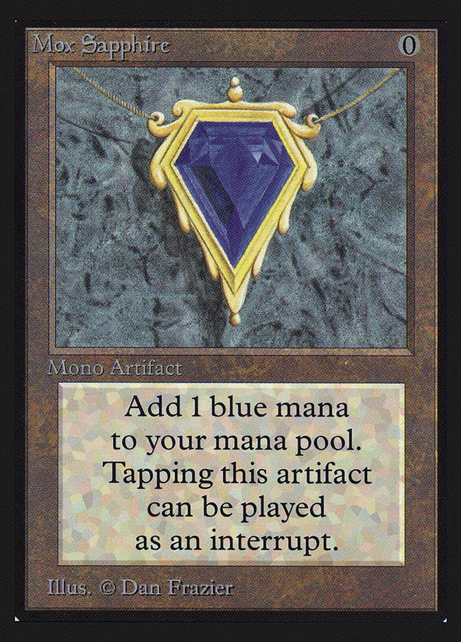 Mox Sapphire [International Collectors' Edition] | Local Legends