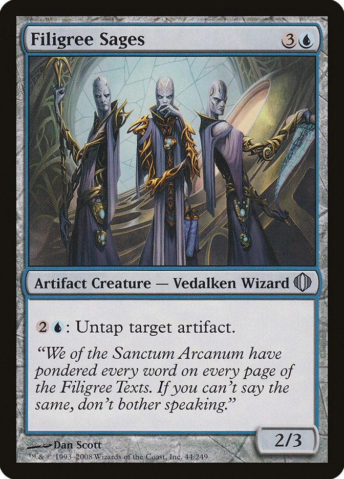 Filigree Sages [Shards of Alara] | Local Legends
