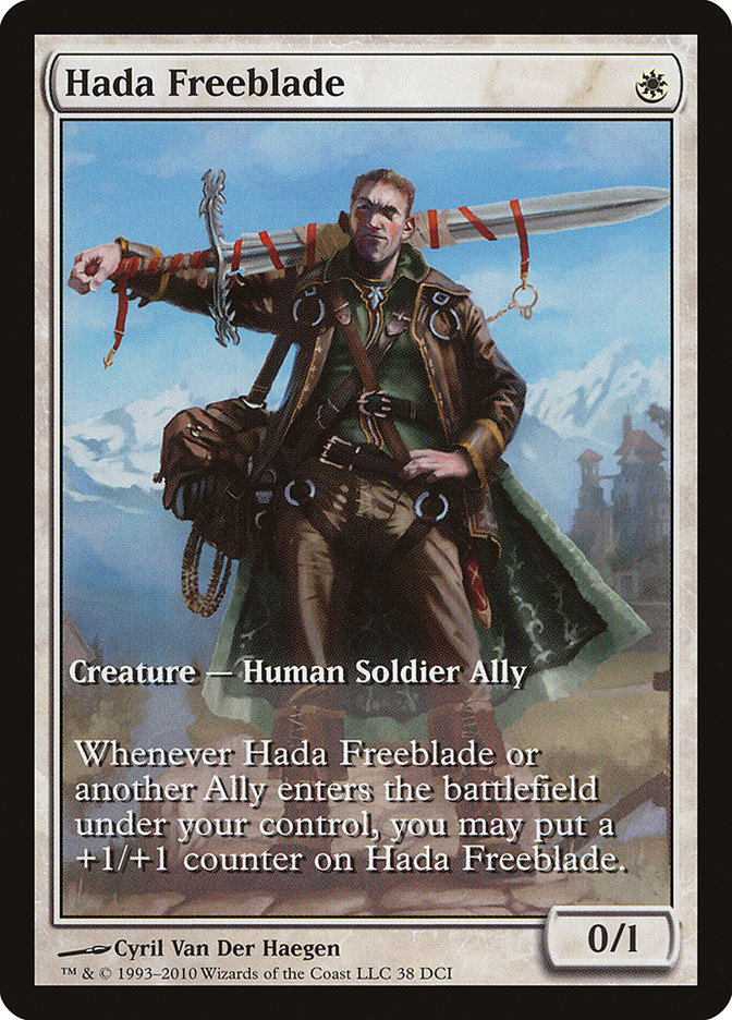Hada Freeblade (Extended Art) [Worldwake Promos] | Local Legends