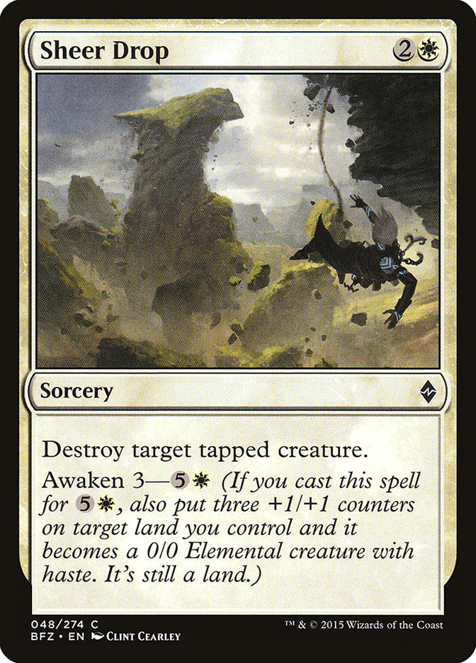 Sheer Drop [Battle for Zendikar] | Local Legends