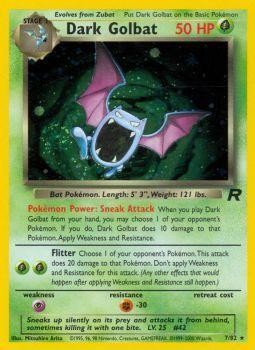 Dark Golbat (7/82) [Team Rocket Unlimited] | Golgari Games