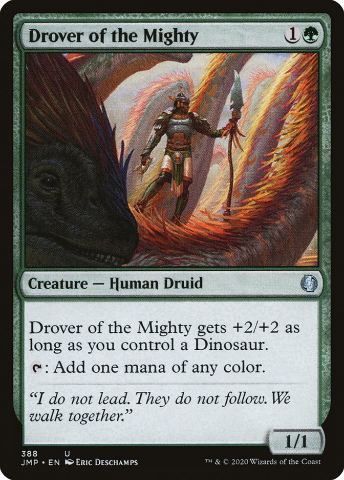 Drover of the Mighty [Jumpstart] | Golgari Games