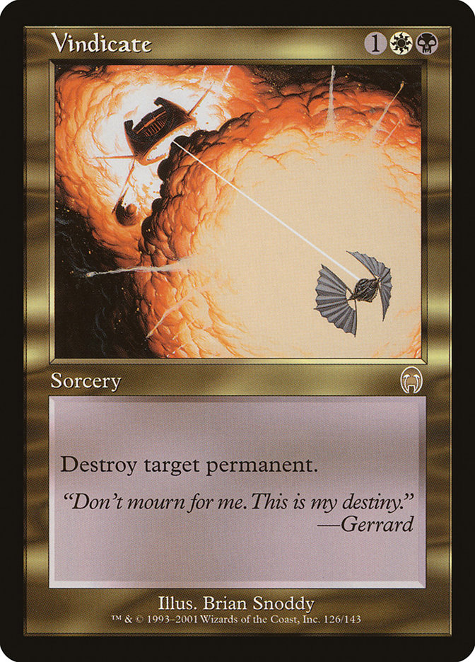 Vindicate [Apocalypse] | Local Legends