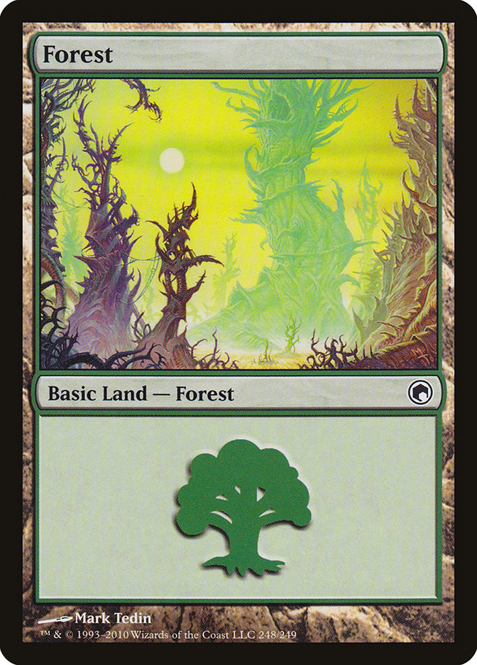 Forest (248) [Scars of Mirrodin] | Local Legends