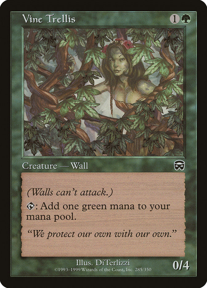 Vine Trellis [Mercadian Masques] | Golgari Games